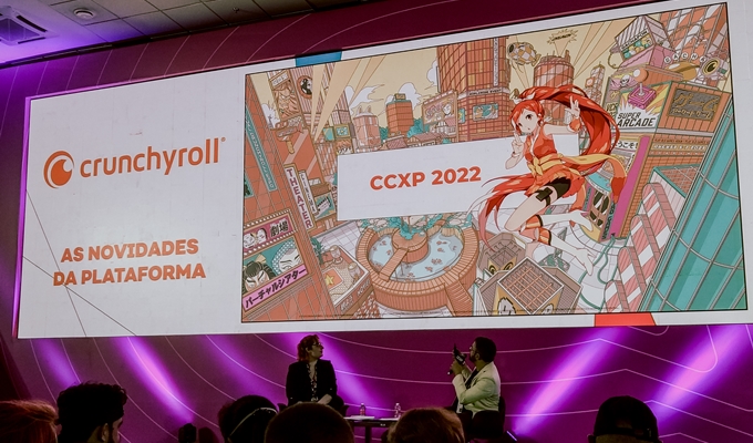 CCXP22 anuncia Crunchyroll, maior streaming de anime