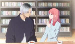 Itsuomi e Yuki, protagonistas de A Sign of Affection, um dos meus animes favoritos de 2024.