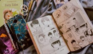 Página do mangá Cherry Magic volume 1.