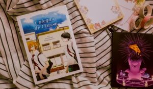 Mangá Colegas de Classe (Série Doukyusei) volume 1, das minhas leituras de março de 2025.