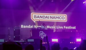 Show de DJ Dhalsim (Ash da Hero), durante o Bandai Namco Music Live Festival no AF25.