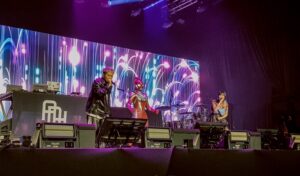 Show de MindaRyn e Ash (da Hero), com participação de Ultraman Omega, no AF25.