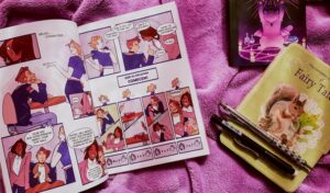 Página do quadrinho O único que ele ama, das minhas leituras de janeiro de 2025.