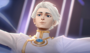 Captura de tela da animação To Be Hero X. Na imagem, Nice, um dos protagonistas, está com os braços abertos. O título faz parte dos animes da temporada de primavera de 2025.