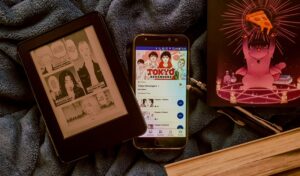 Página do mangá Tokyo Revengers volume 3.