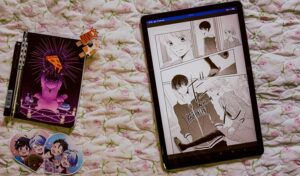Página do mangá Defying Kurosaki-kun volume 7.