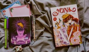 Mangá Yona - A Princesa do Alvorecer volume 1, das minhas leituras de outubro de 2025.