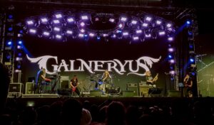 Show da banda Galneryus no Anime Friends 2026.