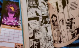 Página do mangá Little Witch Academia volume 3.