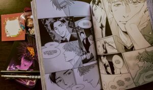 Página do mangá O Fim das Minhas Noites de Solidão.