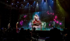 Apresentação Ultraman Heroes Live at AF em 2026.